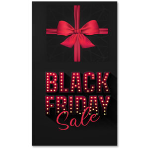 Αφίσα Black Friday Sale 1,30m