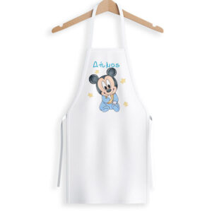 Ποδιά Baby Mickey με όνομα