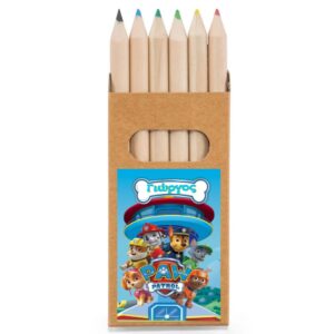 Ξυλομπογιές Paw Patrol σε κουτάκι κραφτ