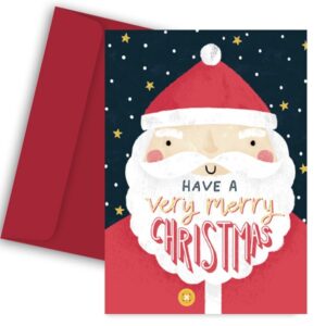 Χριστουγεννιάτικη Κάρτα - Playful Santa