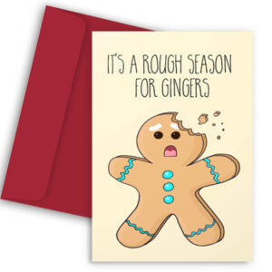 Χριστουγεννιάτικη Κάρτα - Rough Ginger Season