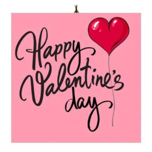 Διακοσμητικό καδράκι "Valentine's Day"