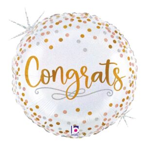 Μπαλόνι Congrats - φουσκωμένο με ήλιον