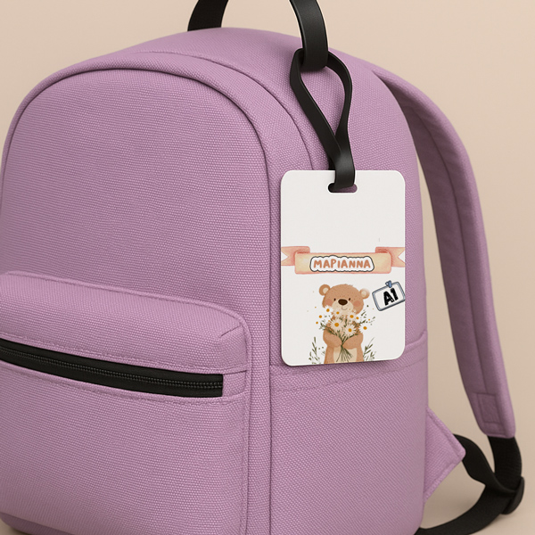Bag Tag Αρκουδάκι - Image 2