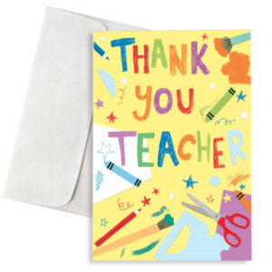 Ευχετήρια Κάρτα - Thank You Teacher