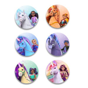 Κονκάρδες Unicorn Academy (6 τεμ)