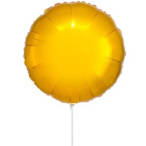 10'' Mini Shape Μπαλόνι Στρογγυλό Χρυσό