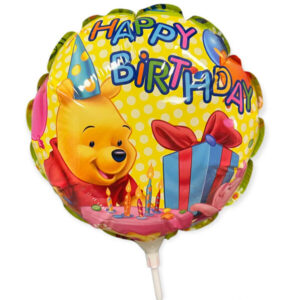 10"  Μπαλονάκι Γενεθλίων Winnie the Pooh