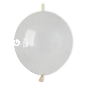 12" Διάφανο μπαλόνι Link-O-Loon με ουρίτσα (100 τεμ)