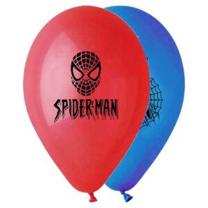 12" Μπαλόνι τυπωμένο Spiderman (25 τεμ)