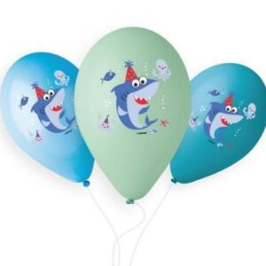 13" Λάτεξ Μπαλόνια Baby Shark (25 τεμ)