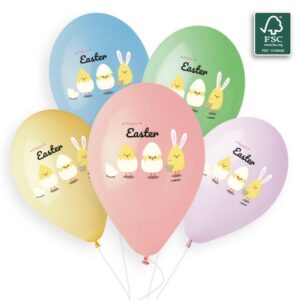 13" Λάτεξ Μπαλόνια Happy Easter (25 τεμ)