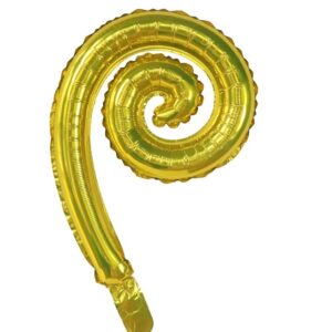 16" Μπαλόνι Χρυσό Swirling - σαλιγκάρι