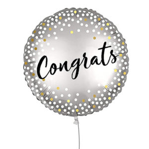 18'' Μπαλόνι Αποφοίτησης Congrats