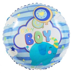 18'' Μπαλόνι Baby Boy Ελεφαντάκι