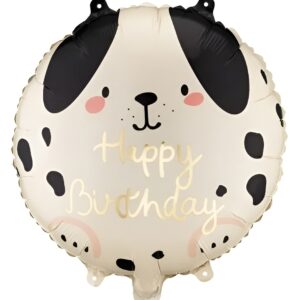 18'' Μπαλόνι Στρογγυλό Σκυλάκι Happy Birthday