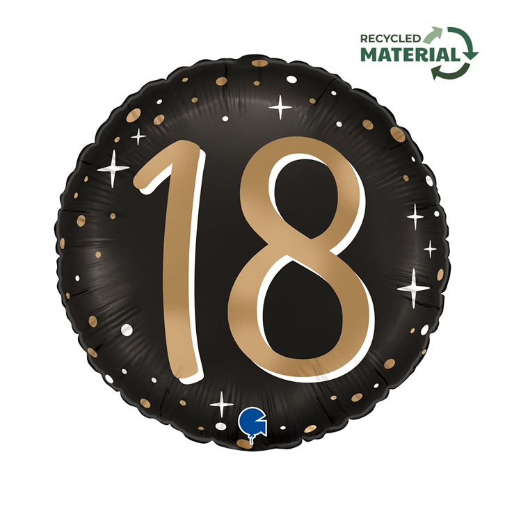 18" Μπαλόνι 18th Birthday Sparkling