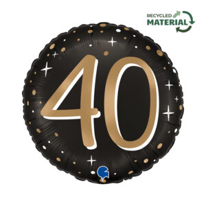 18″ Μπαλόνι 40th Birthday Sparkling