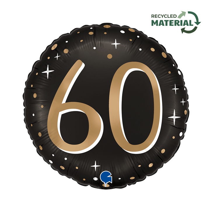 18" Μπαλόνι 60th Birthday Sparkling