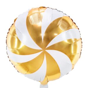 18" Μπαλόνι γλειφιτζούρι Candy Cane χρυσό