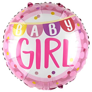 18" Μπαλόνι γέννησης Baby Girl - Banner