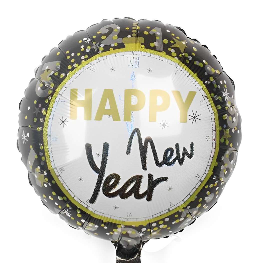 18" Μπαλόνι Happy New Year