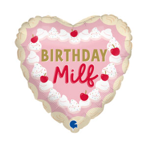 18" Μπαλόνι Καρδιά Birthday Milf