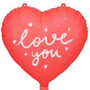 18" Μπαλόνι καρδιά Love You Sparkle