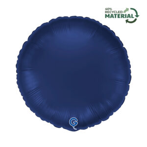 18" Μπαλόνι Μπλε Navy Στρογγυλό