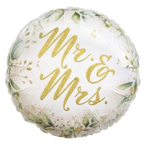 18" Μπαλόνι Mr - Mrs Κλαδί Ελιάς