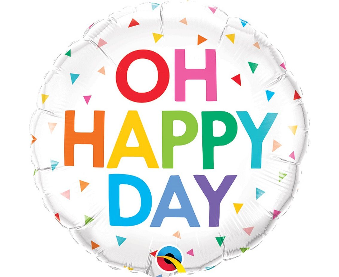 18" Μπαλόνι Oh Happy Day