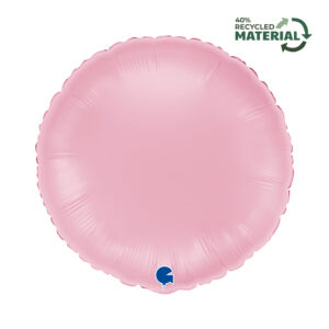 18" Μπαλόνι Pastel Pink Στρογγυλό