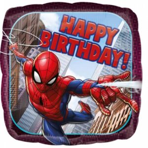 18" Μπαλόνι Spiderman Happy Birthday