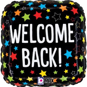 18" Μπαλόνι Welcome Back αστέρια