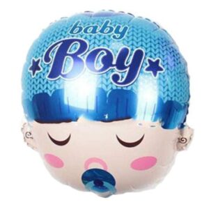 19" Μπαλόνι φατσούλα μωρού "Baby Boy"