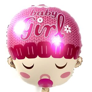 19" Μπαλόνι φατσούλα μωρού "Baby Girl"