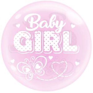 20'' Bobo Μπαλόνι Baby Girl πεταλούδα