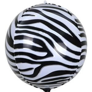 22″ Μπαλόνι Animal Print Ζεβρέ 4D