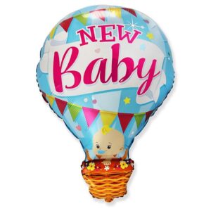 24" Μπαλόνι γέννησης Αερόστατο New Baby Boy
