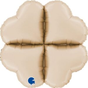24" Μπαλόνι Βάση για AirLoonz - Cream Hearts