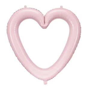 29" Μπαλόνι ροζ Heart Frame