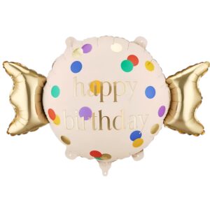 30'' Μπαλόνι Καραμέλα Happy Birthday