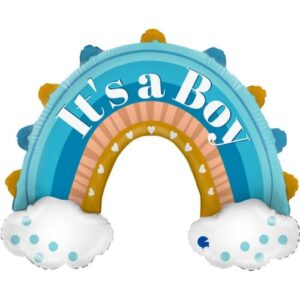 31'' Μπαλόνι Boho Ουράνιο Τόξο It's a Boy