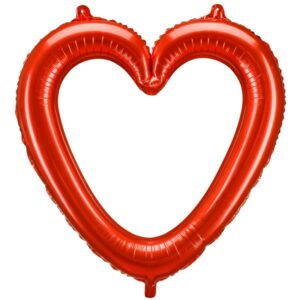 33″ Μπαλόνι κόκκινο Heart Frame