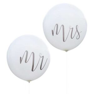 36" Μπαλόνι Mr & Mrs - Rustic Country (2 τεμ)