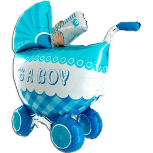 42" Μπαλόνι γέννησης καροτσάκι 3D Boy