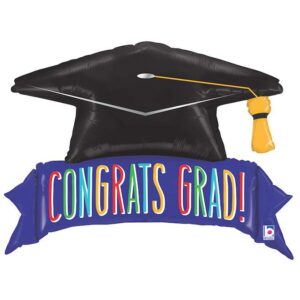 45" Μπαλόνι αποφοίτησης Καπέλο Grad