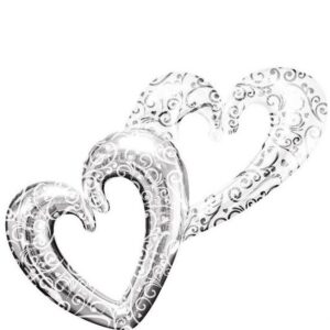 53" Μπαλόνι Entwined Hearts