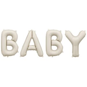 55" Μπαλόνι φράση 'Baby'  - Μπεζ