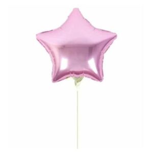 5″ Mini Shape μπαλόνι Baby Pink Αστέρι (με βαλβίδα)